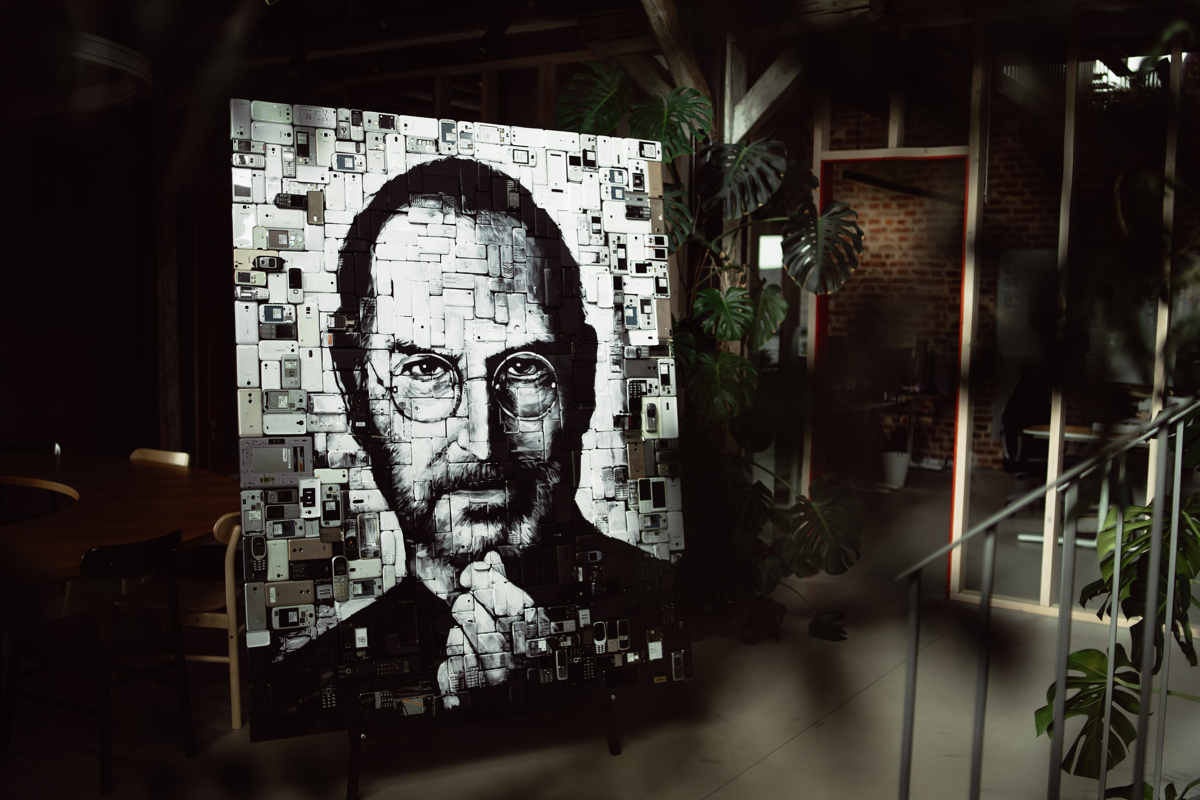 Steve Jobs 2x2 méter