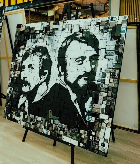 Kiállítás Lasica és Satinský