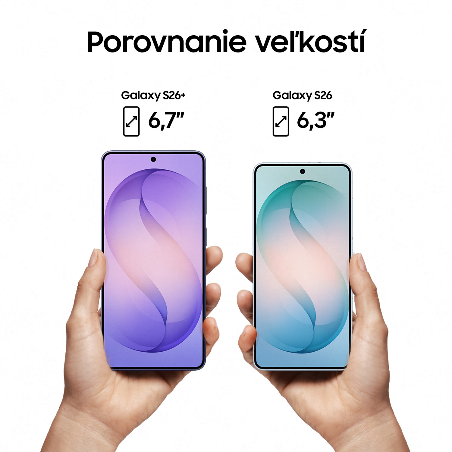 Samsung Galaxy S26+ kijelző