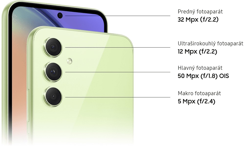 Samsung Galaxy A54 Kamera