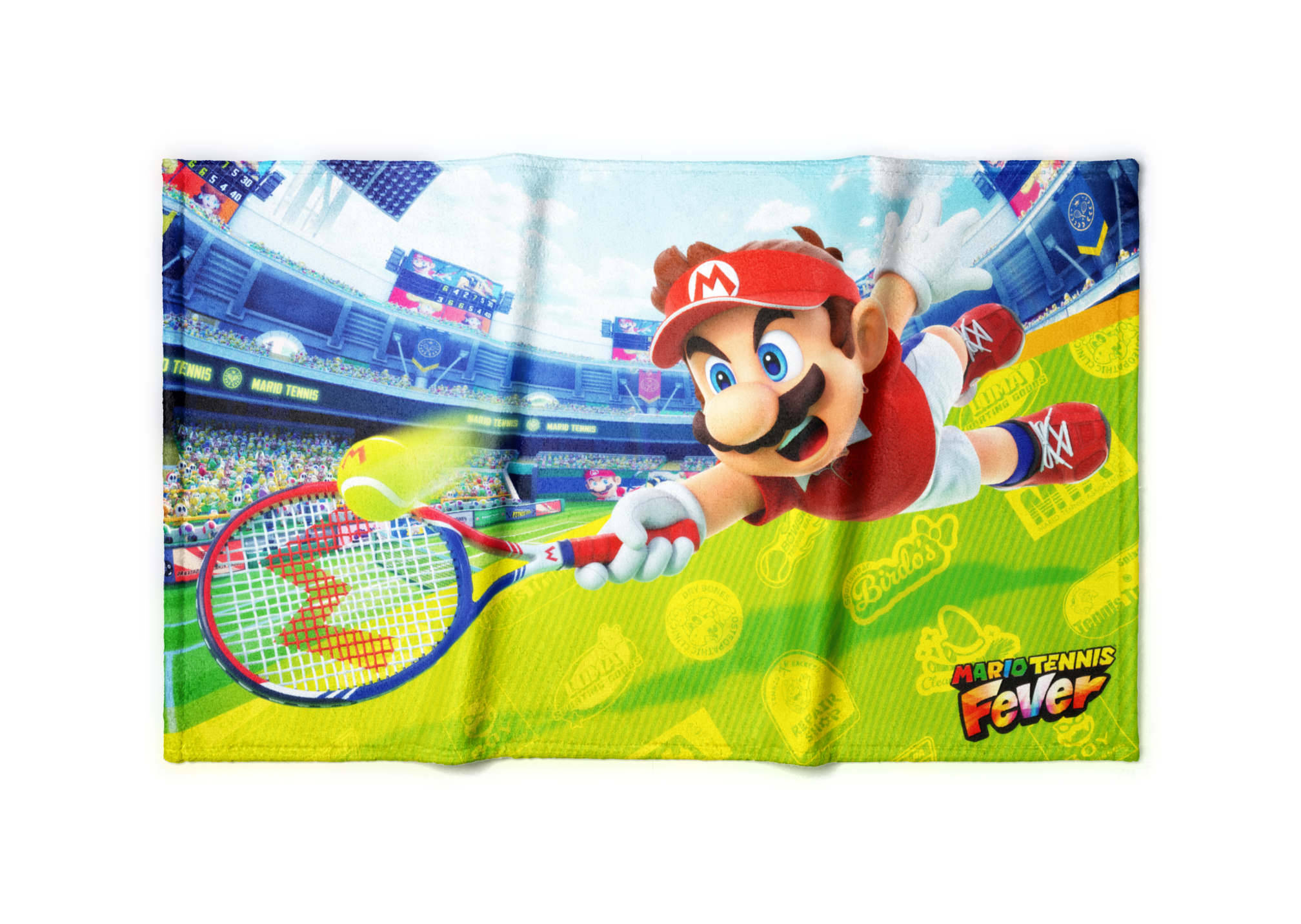 Mario Tennis Fever bónusz törölköző